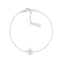 Bracciale Amen Donna Amore in Argento Zircone BRAPBBZ - BRAPBBZ